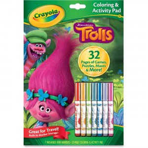 Crayola Trolls Coloring/Activity Pad 046919 CYO046919
