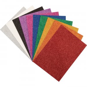 Creativity Street 9x12 Wonderfoam Glitter Sheets AC4344 PACAC4344