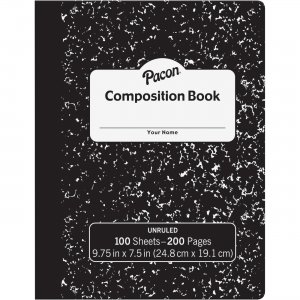 Pacon Unruled Compositon Book MMK37145 PACMMK37145
