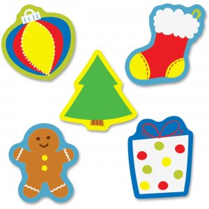 Carson-Dellosa Holiday Mix Mini Cut-Outs 120181 CDP120181