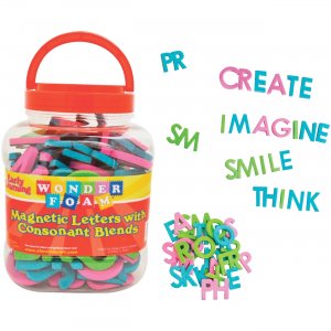 Pacon Wonderfoam Consonant Blends Magnetic Letters AC9305 PACAC9305