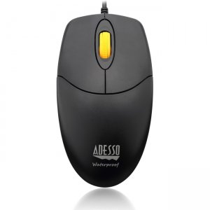 Adesso Waterproof Mouse with Magnetic Scroll Wheel IMOUSEW3 iMouse W3