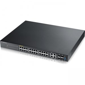 ZyXEL 24-port GbE L2 Lite-PoE Switch GS2210-24LP