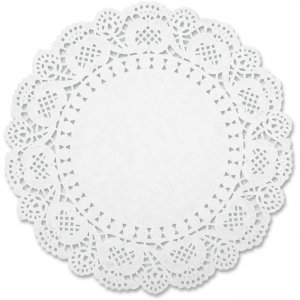 Sparco White Round Doilies 99825 SPR99825