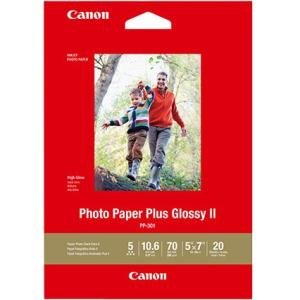 Canon Photo Paper Plus Glossy II - - 5x7 (20 Sheets) 1432C002 PP-301