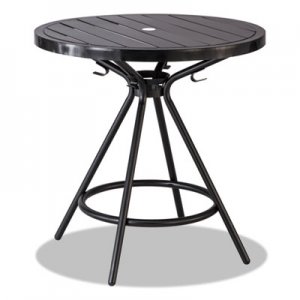 Safco CoGo Tables, Steel, Round, 30" Diameter x 29 1/2" High, Black SAF4361BL 4361BL