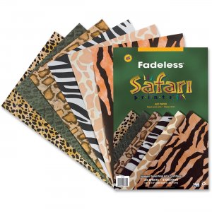 Fadeless Safari Prints Design Bulletin Board Paper 57770 PAC57770