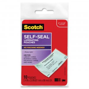 Scotch Self-Sealing Laminating Pouch LS85110G MMMLS85110G