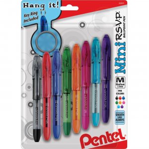 Pentel MIni RSVP Ballpoint Pen BK91MNBP8M PENBK91MNBP8M