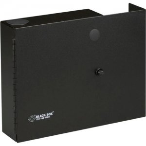 Black Box Open-Style, Unloaded Fiber Wall Cabinet, Accepts 2 Adapter Panels JPM400A-R2
