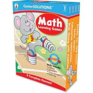 CenterSOLUTIONS Math Learning Games Board Game 140051 CDP140051