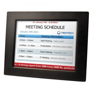 ClearOne RoomRoster Digital Signage Display RR104P