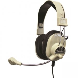 Hamilton Buhl Over Ear Headset w/ Microphone and Volume Control HA-66M
