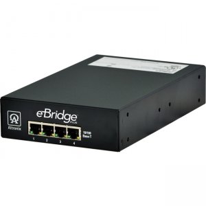 Altronix Four (4) Port IP and PoE+ Over Coax Receiver EBRIDGE400PCRM