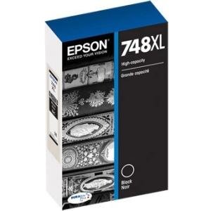 Epson Black Ink Cartridge, High Capacity (TXL120) T748XL120 748