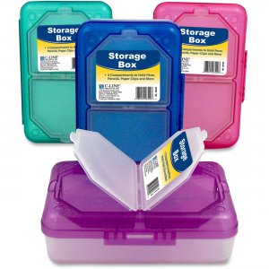 C-Line Storage Box, Assorted, 1 Box (Color May Vary) 48500 CLI48500