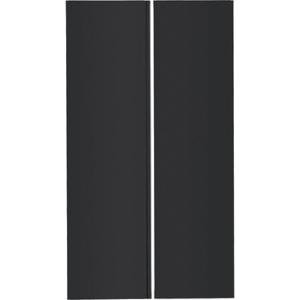 Panduit Split Side Panel for 48 RU 1200mm Depth cabinet. Color: Black N82SPS