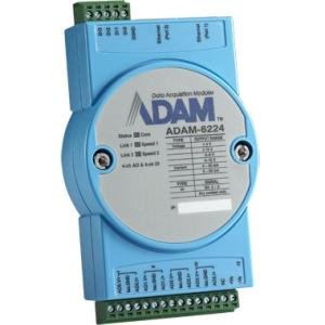 B+B Intelligent Ethernet I/O Module with Customizable Functionality ADAM-6224
