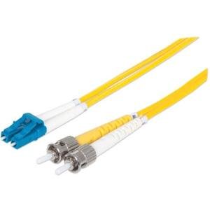 Intellinet Fiber Optic Patch Cable, Duplex, Single-Mode 516990
