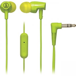 Audio-Technica SonicFuel In-ear Headphones with In-line Mic & Control ATH-CLR100ISLG ATH-CLR100is