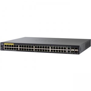 Cisco 48-Port 10 100 PoE Managed Switch SF350-48P-K9-NA SF350-48P