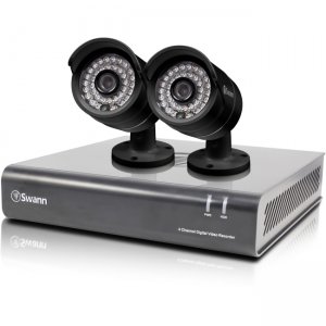 Swann DVR4-4400 - 4 Channel 720p Digital Video Recorder & 2 x PRO-A850 Cameras SWDVK-444002-US