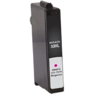 West Point Extra High Yield Magenta Ink Cartridge for Dell Series 33XL 118046