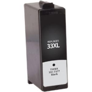 West Point Extra High Yield Black Ink Cartridge for Dell Series 33XL 118044