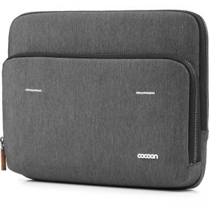 Cocoon Graphite iPad Sleeve Sized to fit up to the iPad 4 with Smart Case MCS2101GF