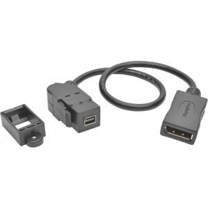 Tripp Lite Mini DisplayPort/DisplayPort Audio/Video Cable P169-001-KPA-BK