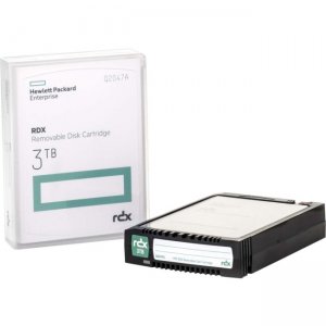 HP RDX 3TB Removable Disk Cartridge Q2047A