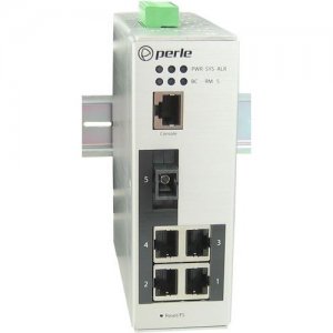 Perle IDS-305G - Managed Industrial Ethernet Switch with Gigabit Fiber 07013110 IDS-305G-CSS20U