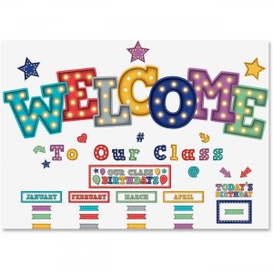 Teacher Created Resources Marquee Welcome Decorative Set 6158 TCR6158