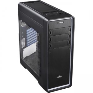 Enermax Ostrog ADV Computer Case with Green LED ECA3380AS-GN