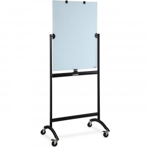 Lorell Revolving Glass Board Easel 52564 LLR52564