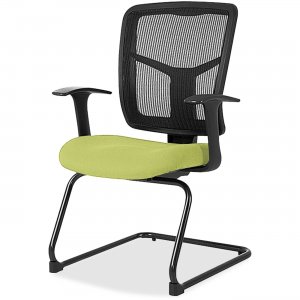 Lorell Adjustable Arms Mesh Guest Chair 86202009 LLR86202009