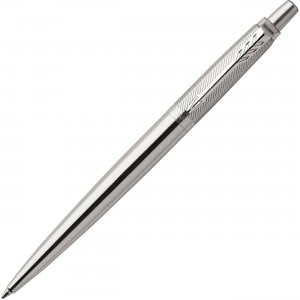 Parker Jotter Premium Stainless Steel Diagonal Chrome Trim Ballpoint 1953197 PAR1953197