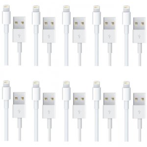 4XEM 10 Pack 3ft 1m Lightning cable for Apple iPhone/iPad/iPod 4XLIGHTNING10PK