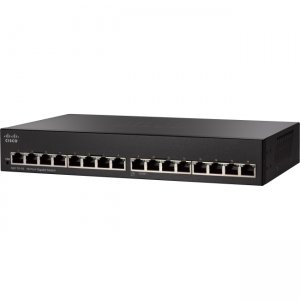 Cisco 16-Port Gigabit Switch - Refurbished SG110-16-NA-RF SG110-16
