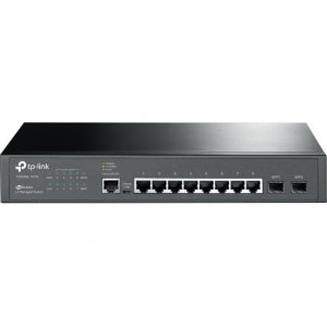 TP-LINK JetStream 8-Port Gigabit L2 Managed Switch with 2 SFP Slots T2500G-10TS