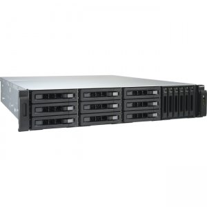 QNAP Turbo NAS SAN/NAS Server TVSEC1580MUSASRP8GR2 TVS-EC1580MU-SAS-RP R2