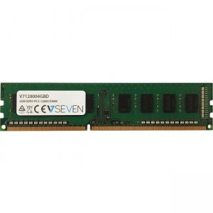 V7 4GB DDR3 PC3-12800 - 1600mhz DIMM Desktop Memory Module V7128004GBD