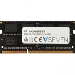 V7 8GB DDR3 PC3-14900 - 1866mhz SO DIMM Notebook Memory Module V7149008GBS-LV