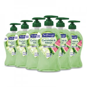 Softsoap Moisturizing Hand Soap, Crisp Cucumber & Melon, 11 1/4 oz Pump Bottle, 6/Carton CPC44798 US03569A