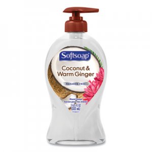 Softsoap Moisturizing Hand Soap, Coconut & Warm Ginger, 11 1/4 oz Pump Bottle CPC44578EA US03565A