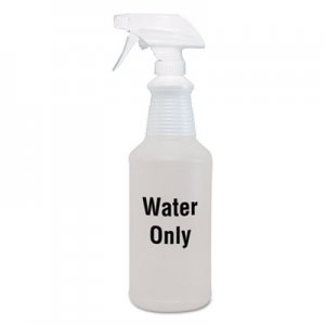Diversey Water Only Spray Bottle, Clear, 32 oz, 12/Carton DVOD4968908 D4968908