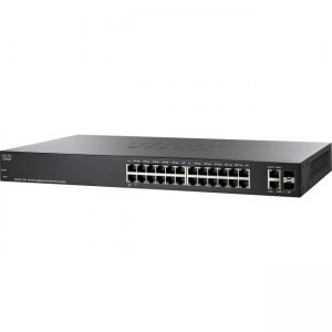 Cisco 26-port Gigabit PoE Smart Switch - Refurbished SLM2024PT-NA-RF SG200-26P
