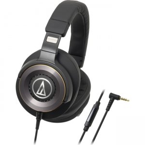 Audio-Technica Solid Bass Over-Ear Headphones with In-line Mic & Control ATH-WS1100IS