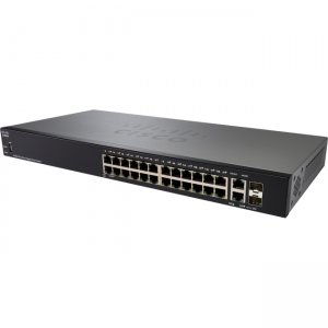 Cisco 26-Port Gigabit PoE Smart Switch SG250-26P-K9-NA SG250-26P