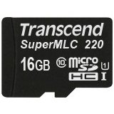 Transcend 16GB microSDHC Card TS16GUSD220I